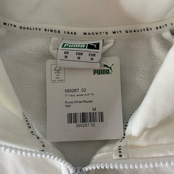 Puma T7 All Over Print Mens Track Jacket Zip Up Jumper 595267 02 - Picture 2 of 5